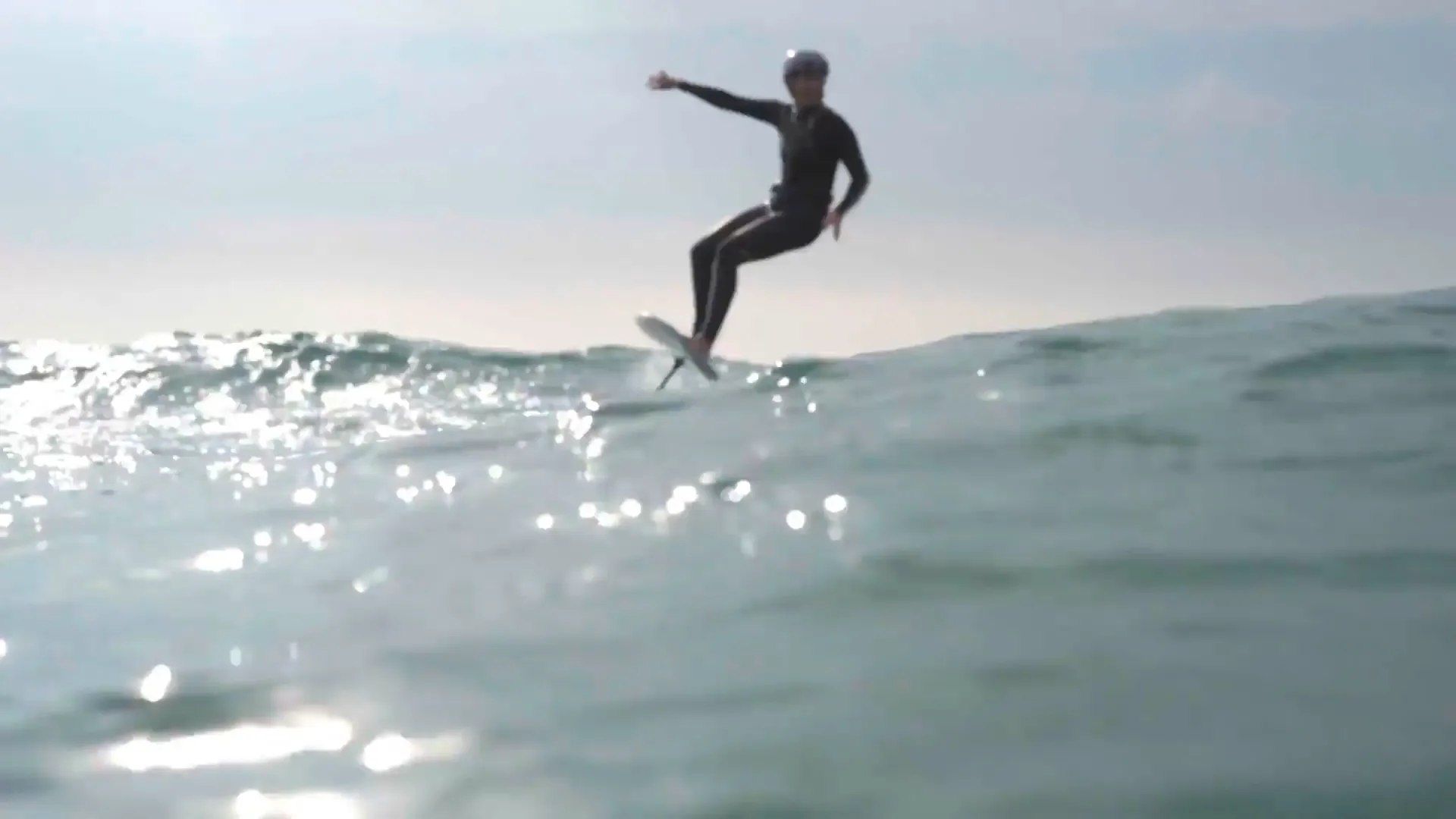 Towfoiling the Alentejo coast, Portugal